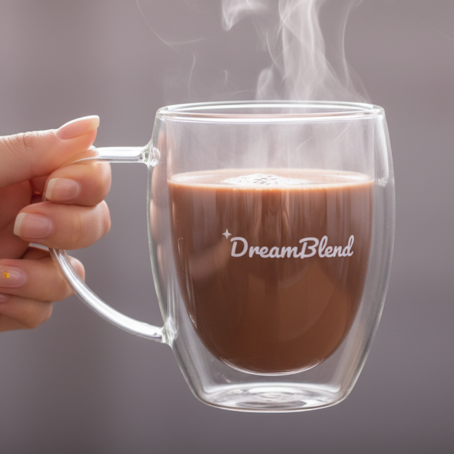 DreamBlend™ | Double-Walled Glass Mug